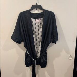 Victoria's Secret Black and White Robe